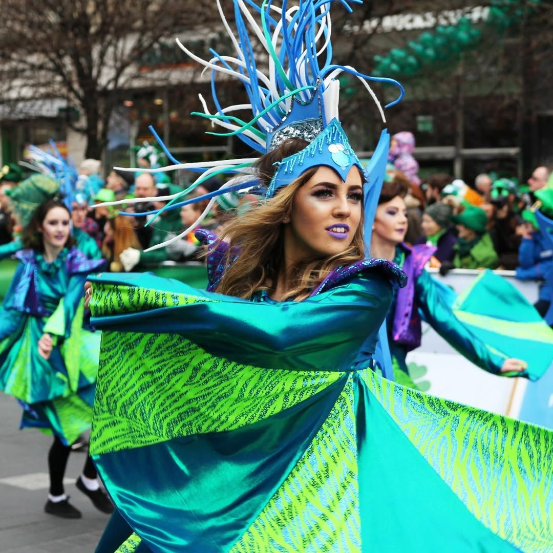 Desfile St. Patrick Day, Dublín, Irlanda