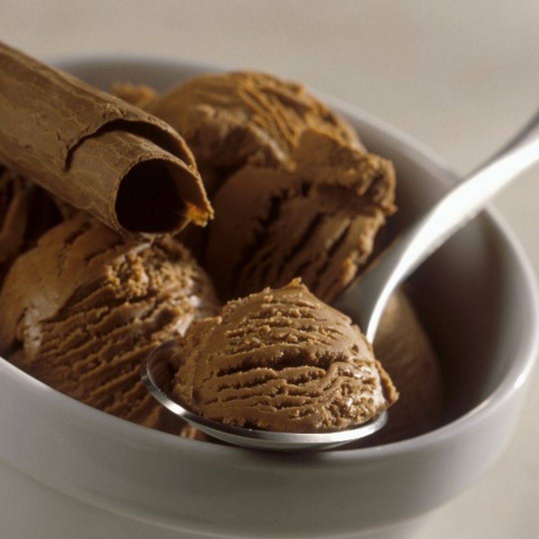 Helado de chocolate crujisalado