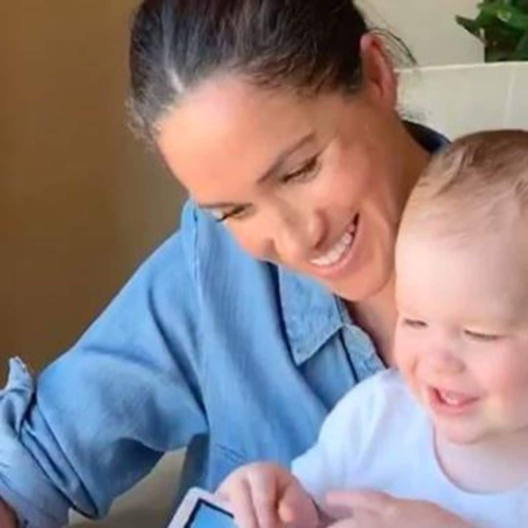 Archie, el hijo de Meghan Markle y el Príncipe Harry dice ‘Dada’ en un adorable video