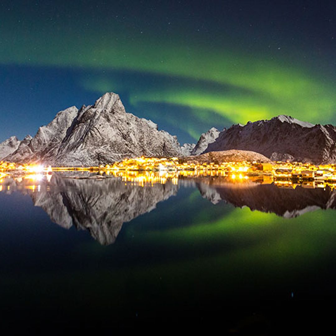 Noruega bajo el manto mágico de las auroras boreales
