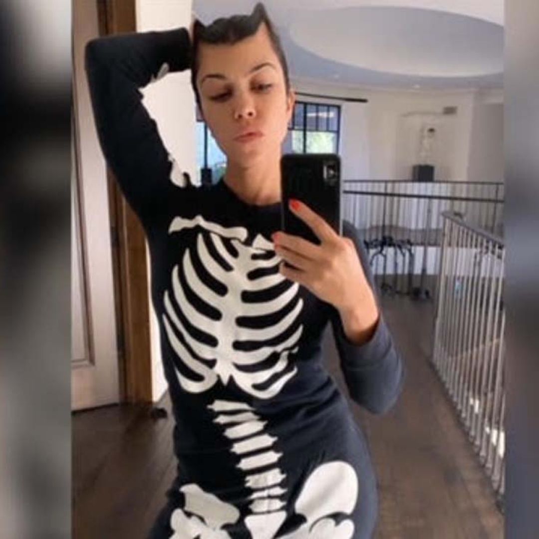 Kourtney Kardashian calienta motores para la celebración de Halloween con su plan más terrorífico