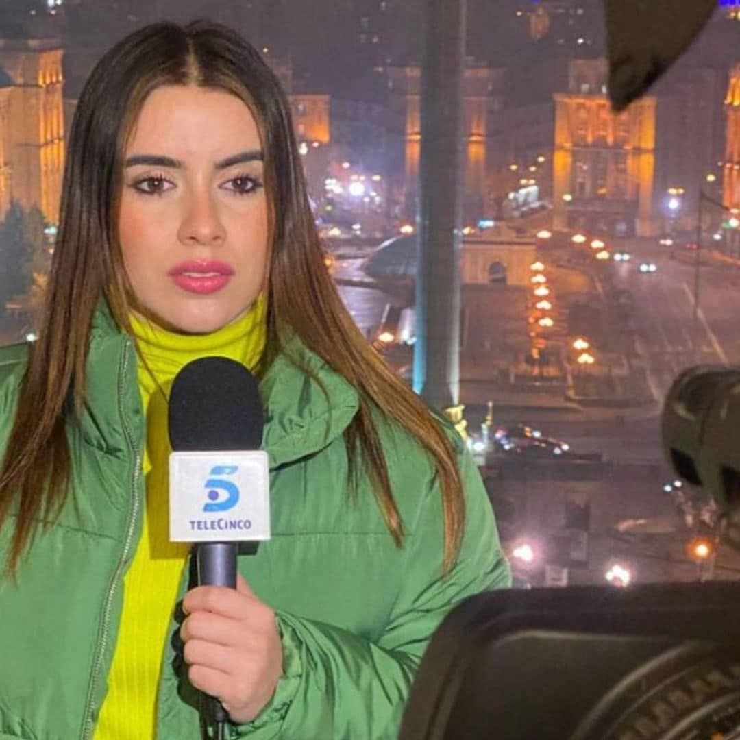 Sol Macaluso, reportera de Mediaset en Ucrania, regresa a España con una misión