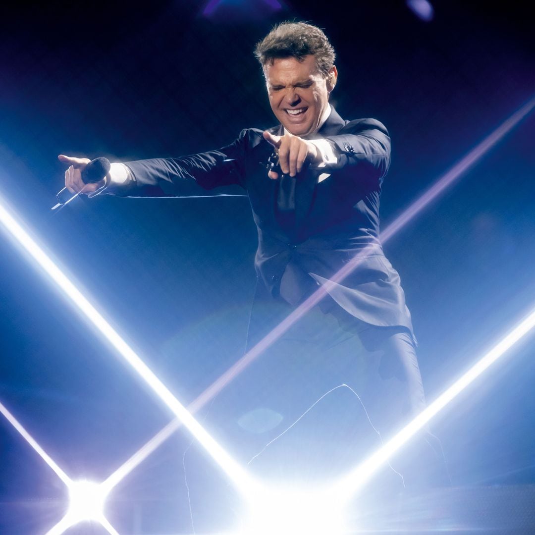 Luis Miguel sobre el escenario