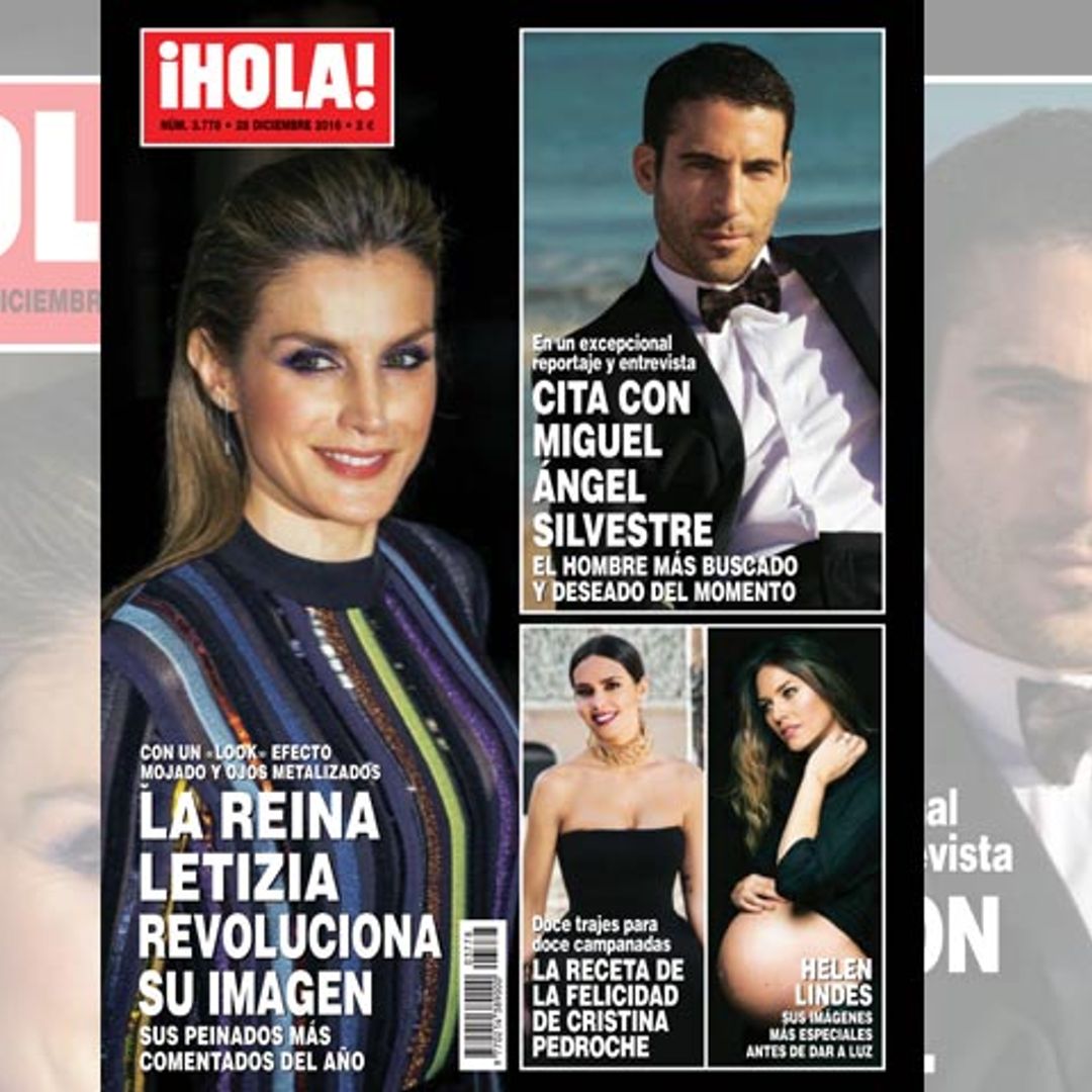 En ¡HOLA!, la reina Letizia revoluciona su imagen