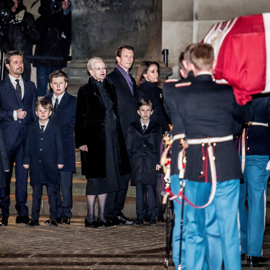 Continúa la despedida del príncipe Henrik: la Familia Real recorre los lugares que marcaron su vida