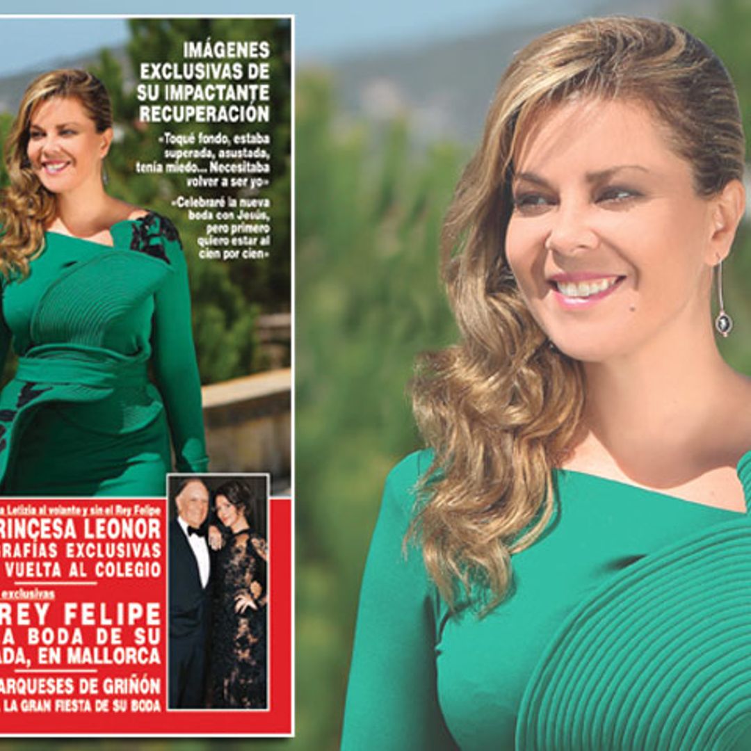 En ¡HOLA!, la entrevista más esperada de María José Campanario