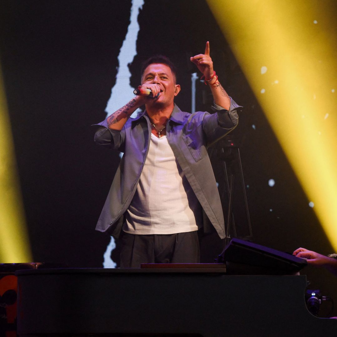 Alejandro Sanz en un concierto en Buenos Aires en marzo de 2026
