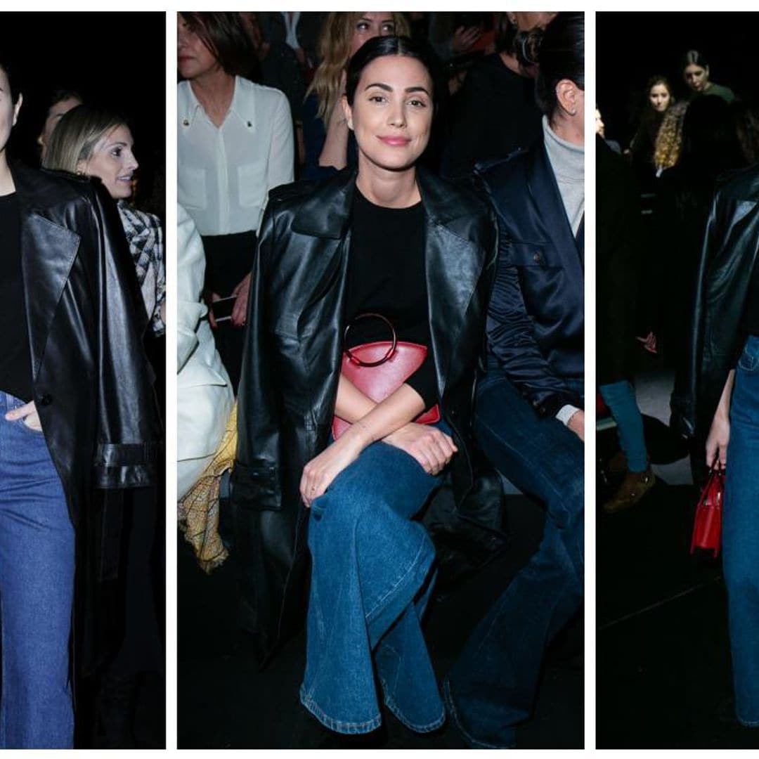Alessandra de Osma y el look rockero con el que destacó en Madrid