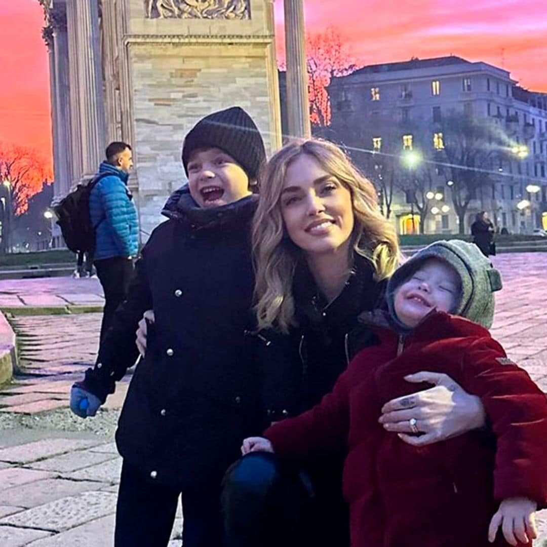 Chiara Ferragni se refugia en sus dos hijos tras la separación de Fedez y lanza un mensaje muy significativo