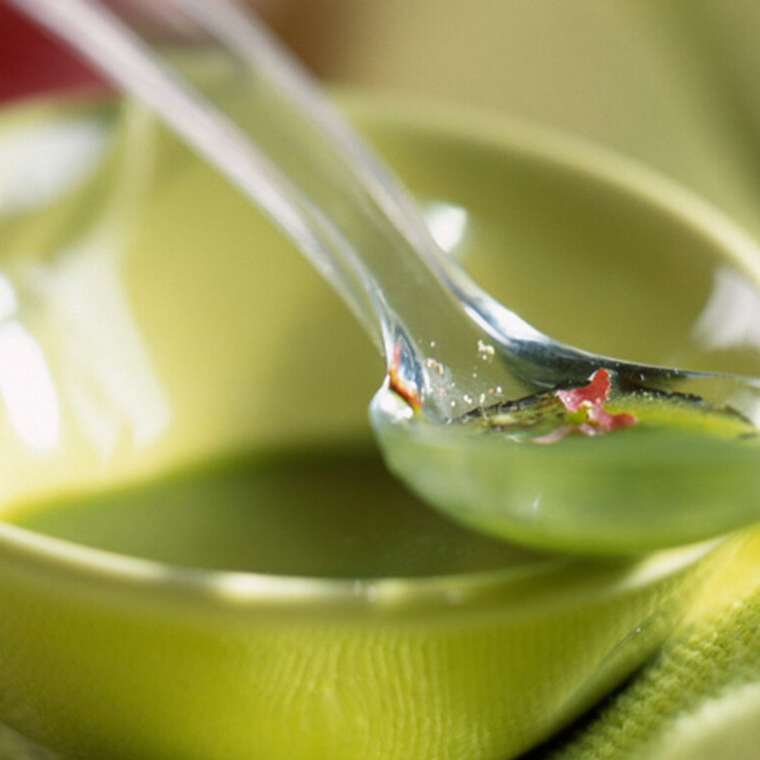 Vinagreta de té 'matcha'