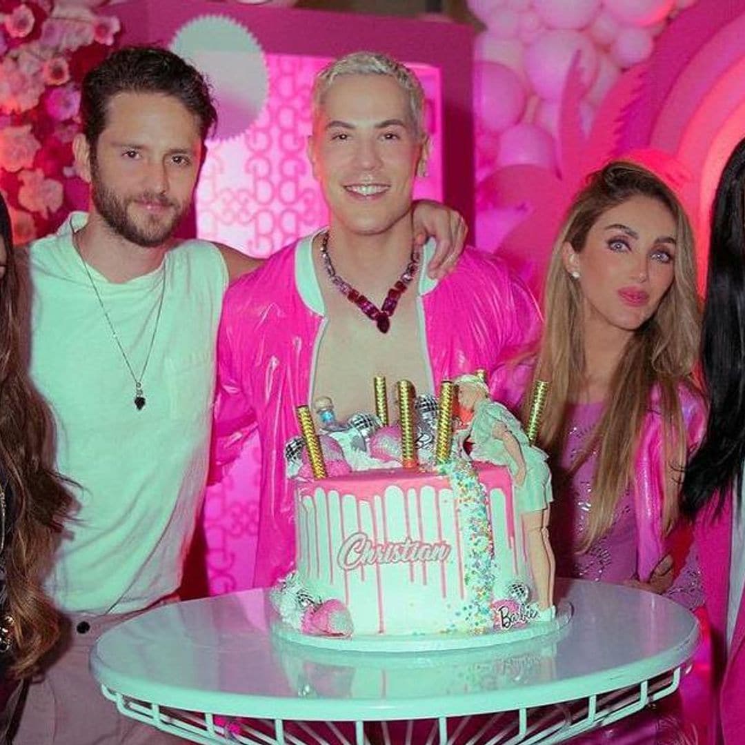 Christian Chávez celebra sus 40 años al estilo Barbie y con ‘RBD’