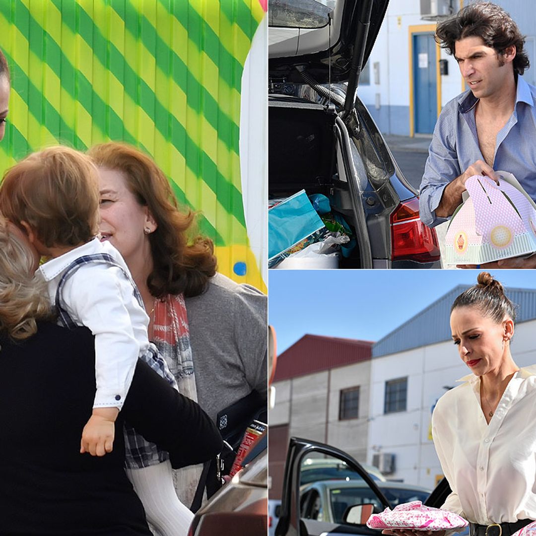 Tarta, globos, regalos... Eva González y Cayetano Rivera celebran por todo lo alto el cumple de su hijo