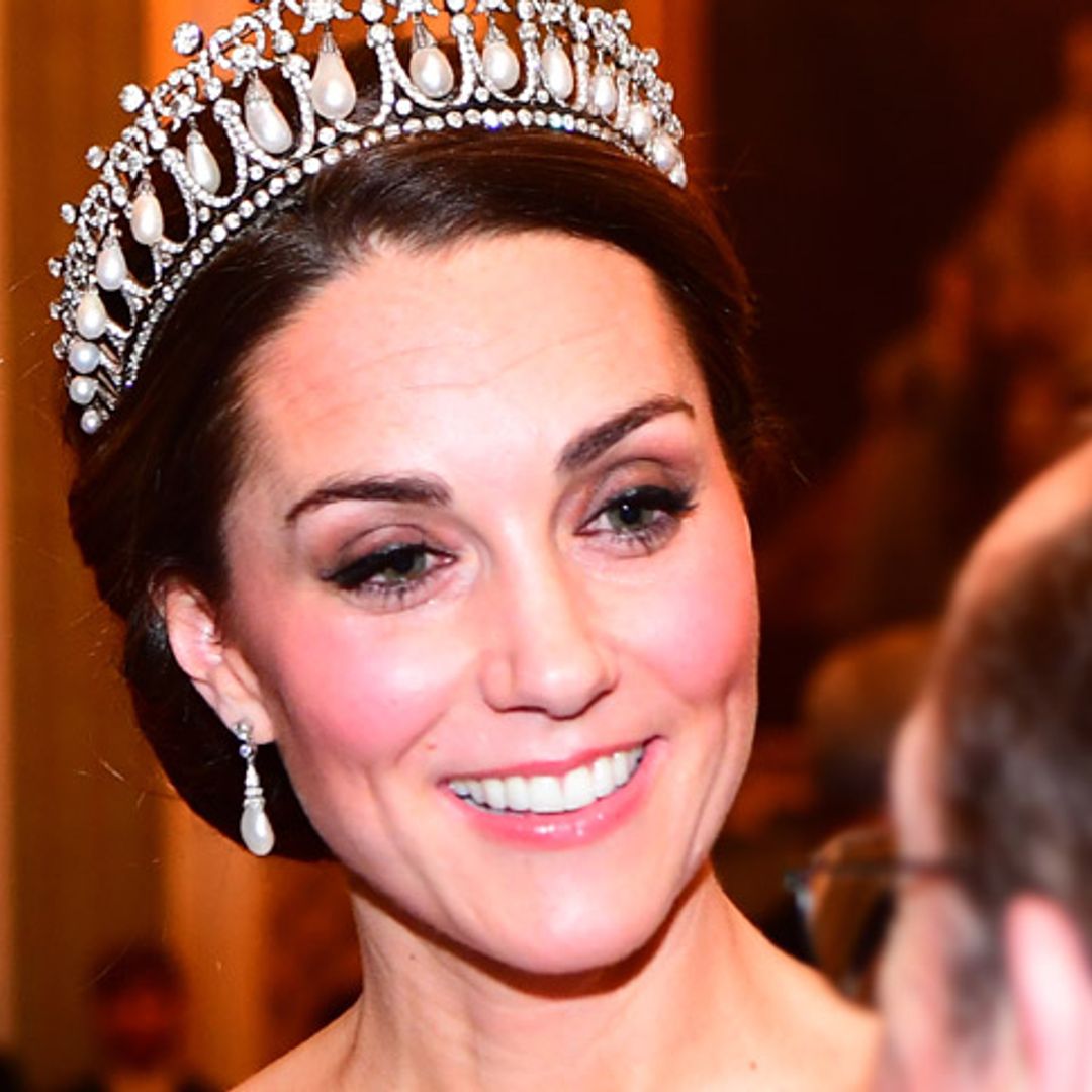 La Duquesa de Cambridge se viste de novia con la tiara favorita de Diana
