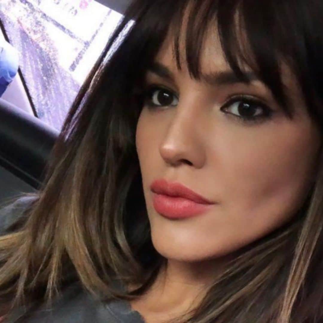 Eiza González se suma al 'trend' del flequillo