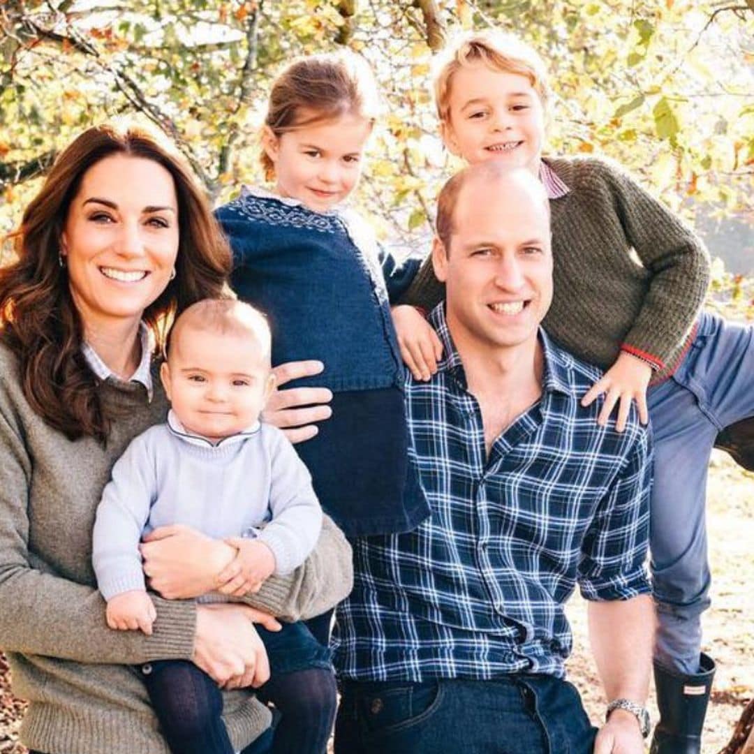 No te pierdas la simpática evolución de los príncipes George, Charlotte y Louis a través de los Christmas