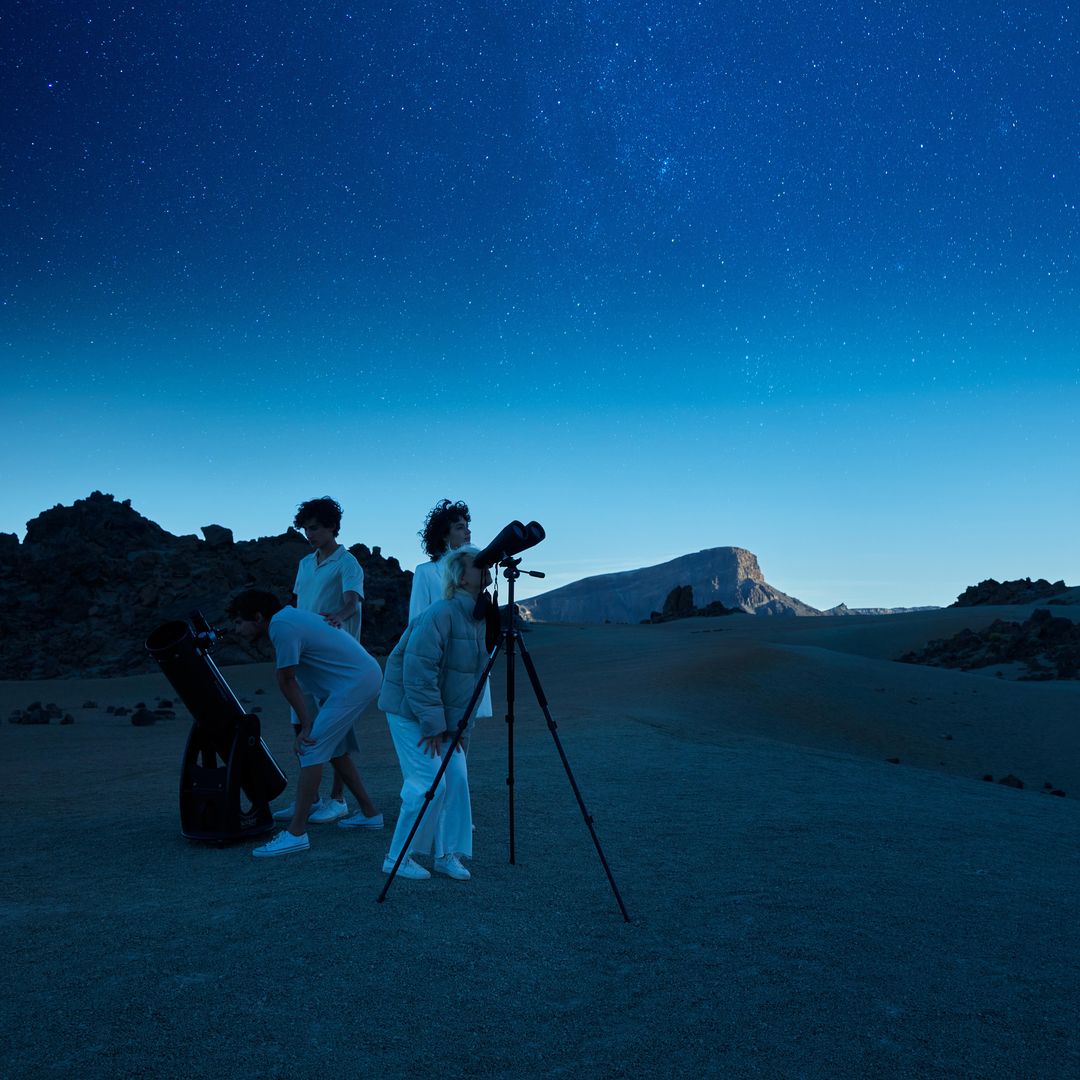 Perseidas, lluvia de estrellas, Tenerife