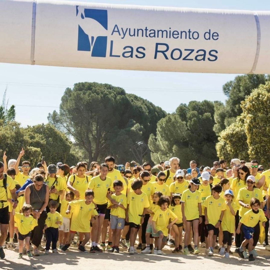 Unidos por la misma ola: el corazón de Las Rozas se viste de amarillo para ganarle la carrera al osteosarcoma