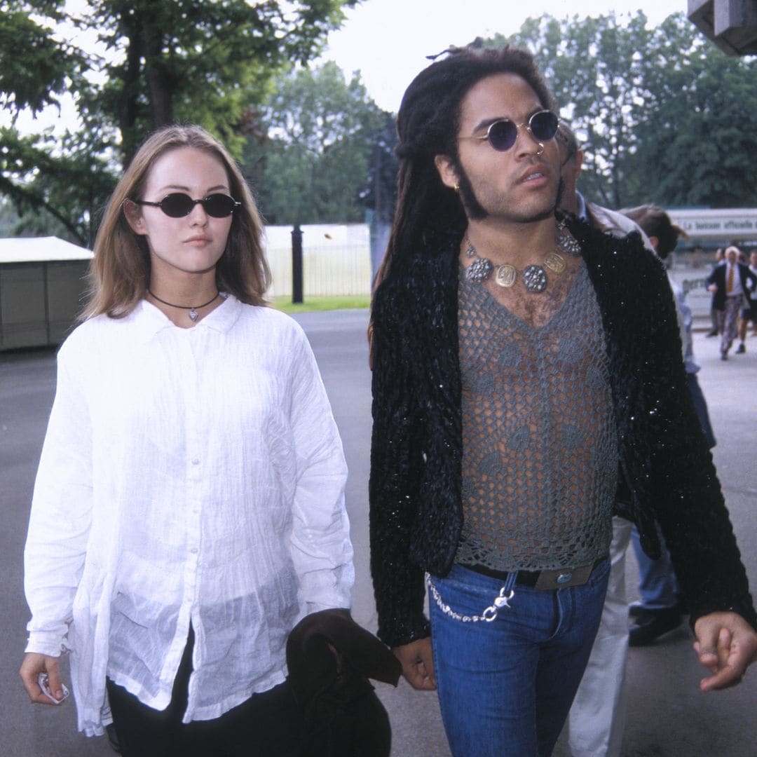 Vanessa Paradis y Lenny Kravitz