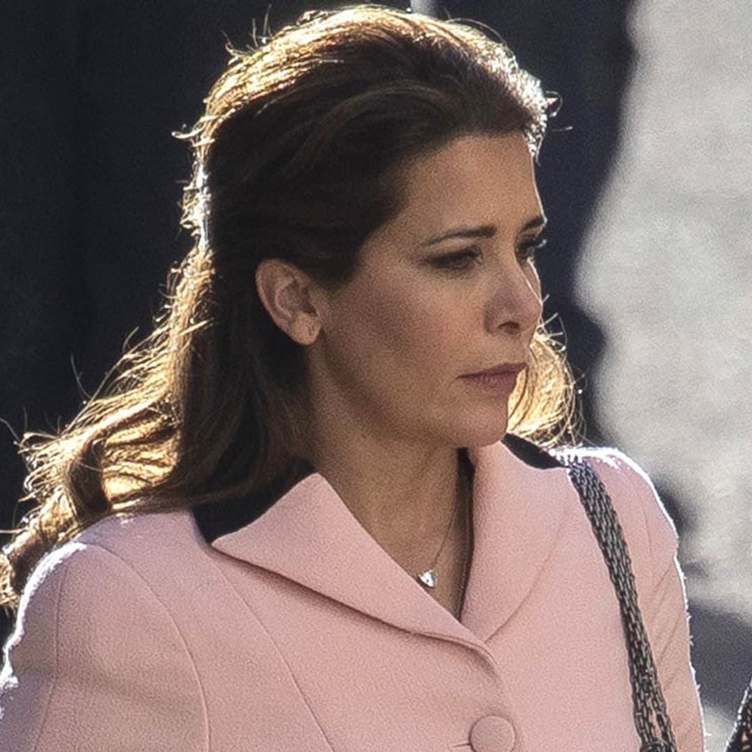 En pleno litigio contra el emir, la princesa Haya recuerda al hombre más importante de su vida