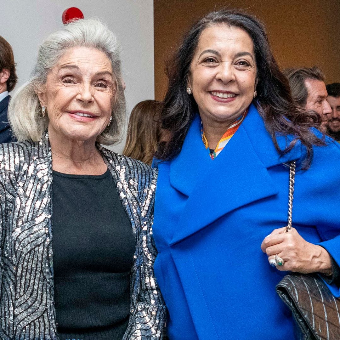 Beatriz de Orleans y la embajadora de Marruecos Karima