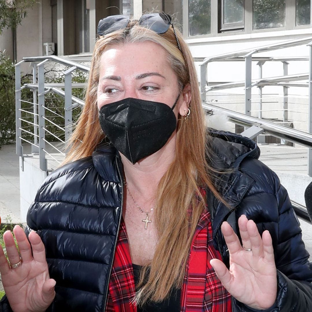 Belén Esteban declara en los juzgados por la demanda de Rocío Carrasco
