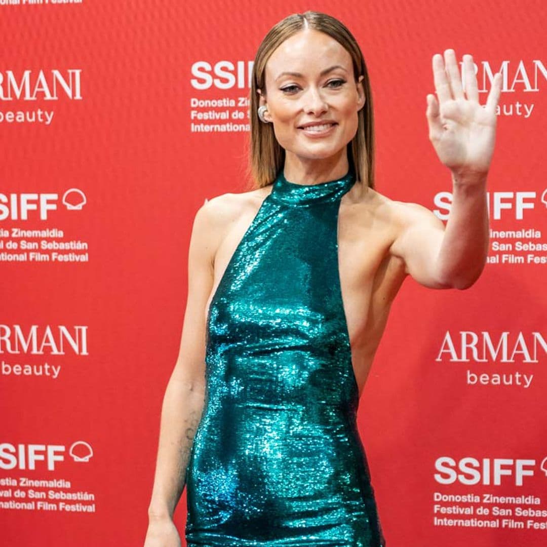 Olivia Wilde deslumbra en San Sebastián