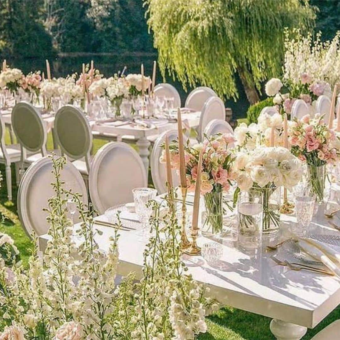 'Los Bridgerton' vuelven a inspirar la decoración de boda más espectacular