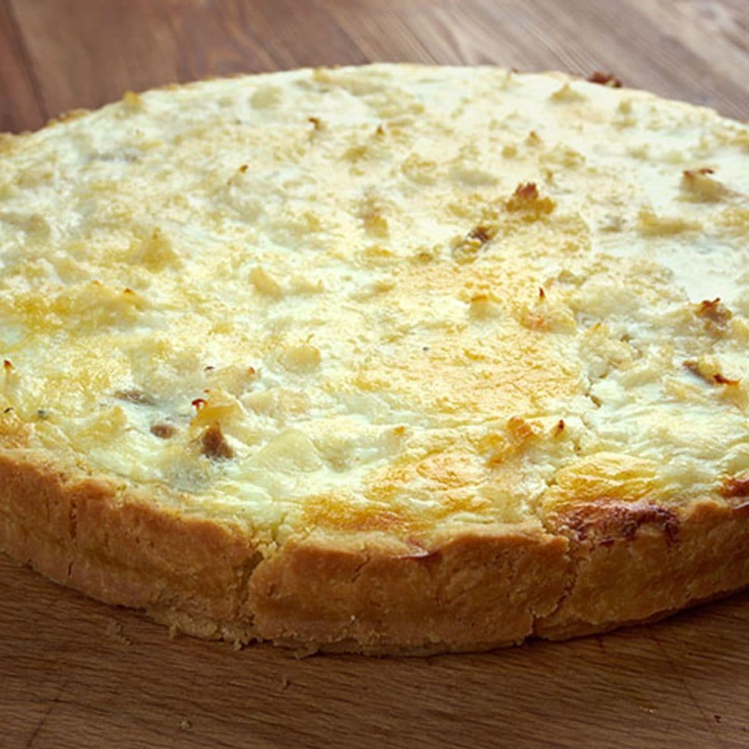 Quiche de bacalao