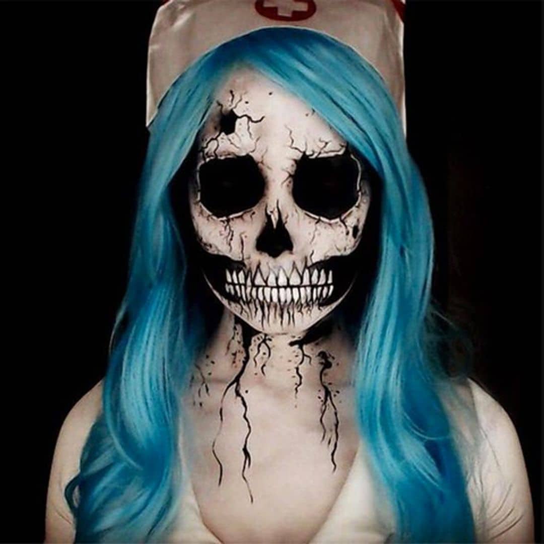 ¡Terroríficos! Consigue el 'look' más 'dark' en Halloween con estos dos maquillajes