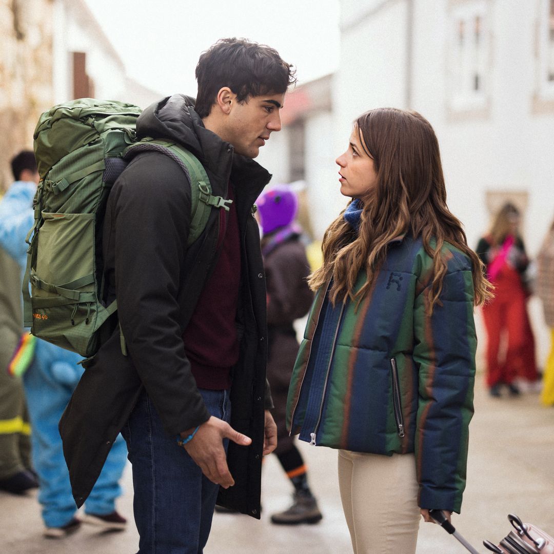 El actor y Ana Jara, en una escena de "Me has robado el corazón"
