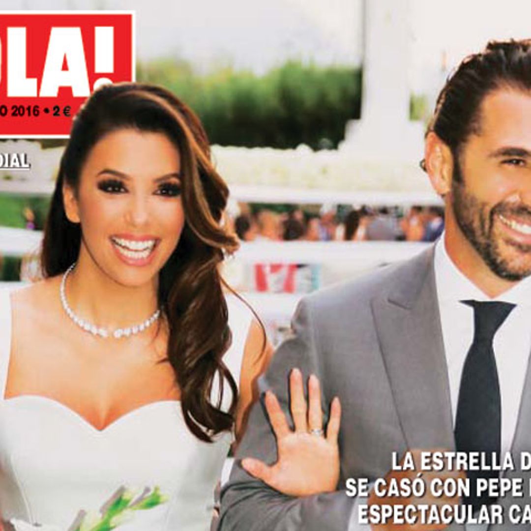 Exclusiva mundial en ¡HOLA!: La fabulosa boda de Eva Longoria