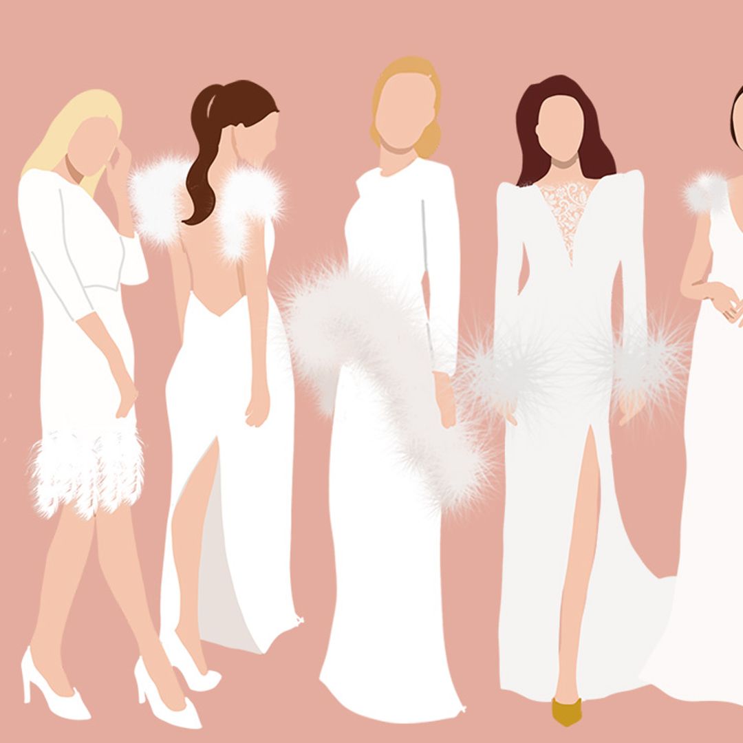 Incorpora las plumas en tu look de novia como las mejores estilistas