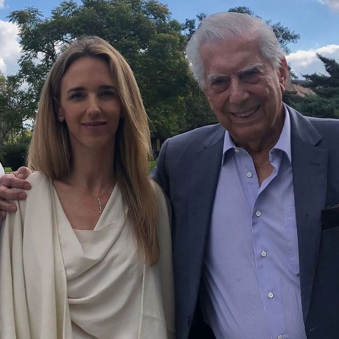 Cayetana Álvarez de Toledo con Mario Vargas Llosa