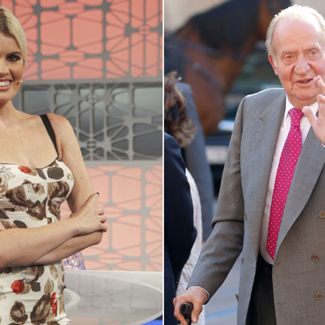 Adriana Abenia desvela su curiosa anécdota con el rey don Juan Carlos