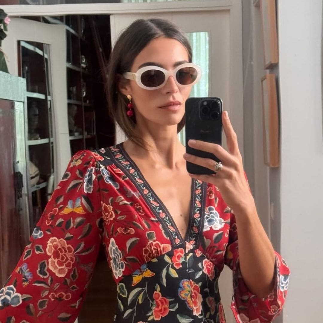 Rocío Crusset en la pedida de su hermano
