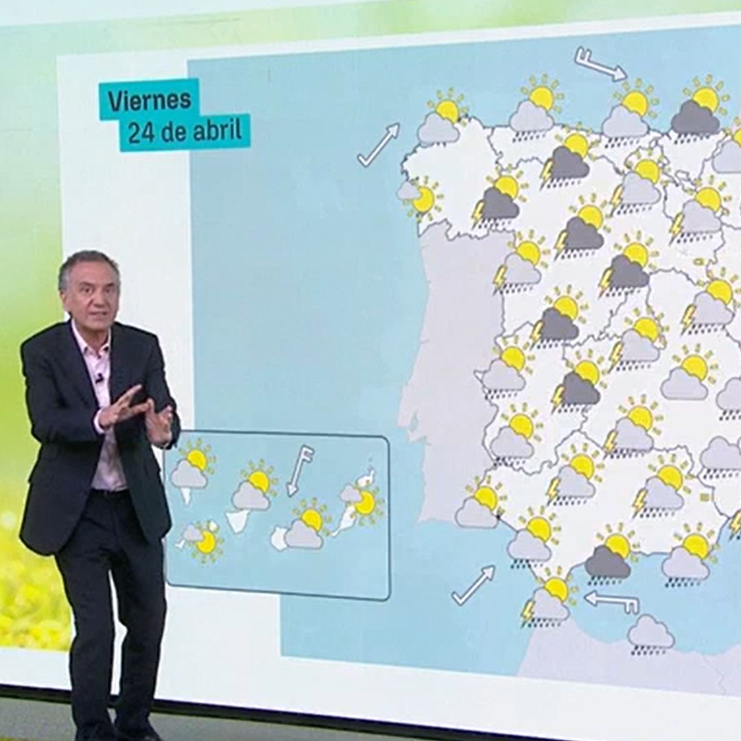 Roberto Brasero avisa del cambio drástico: llega una DANA y estas son las zonas donde caerá granizo hoy mismo