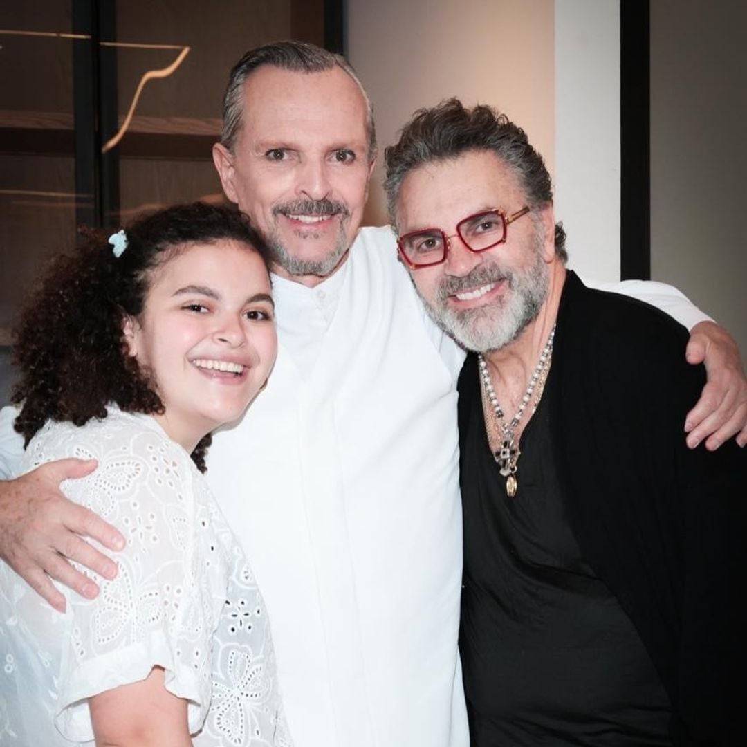 Mijares y su hija comparten la emoción de reunirse con su ídolo Miguel Bosé