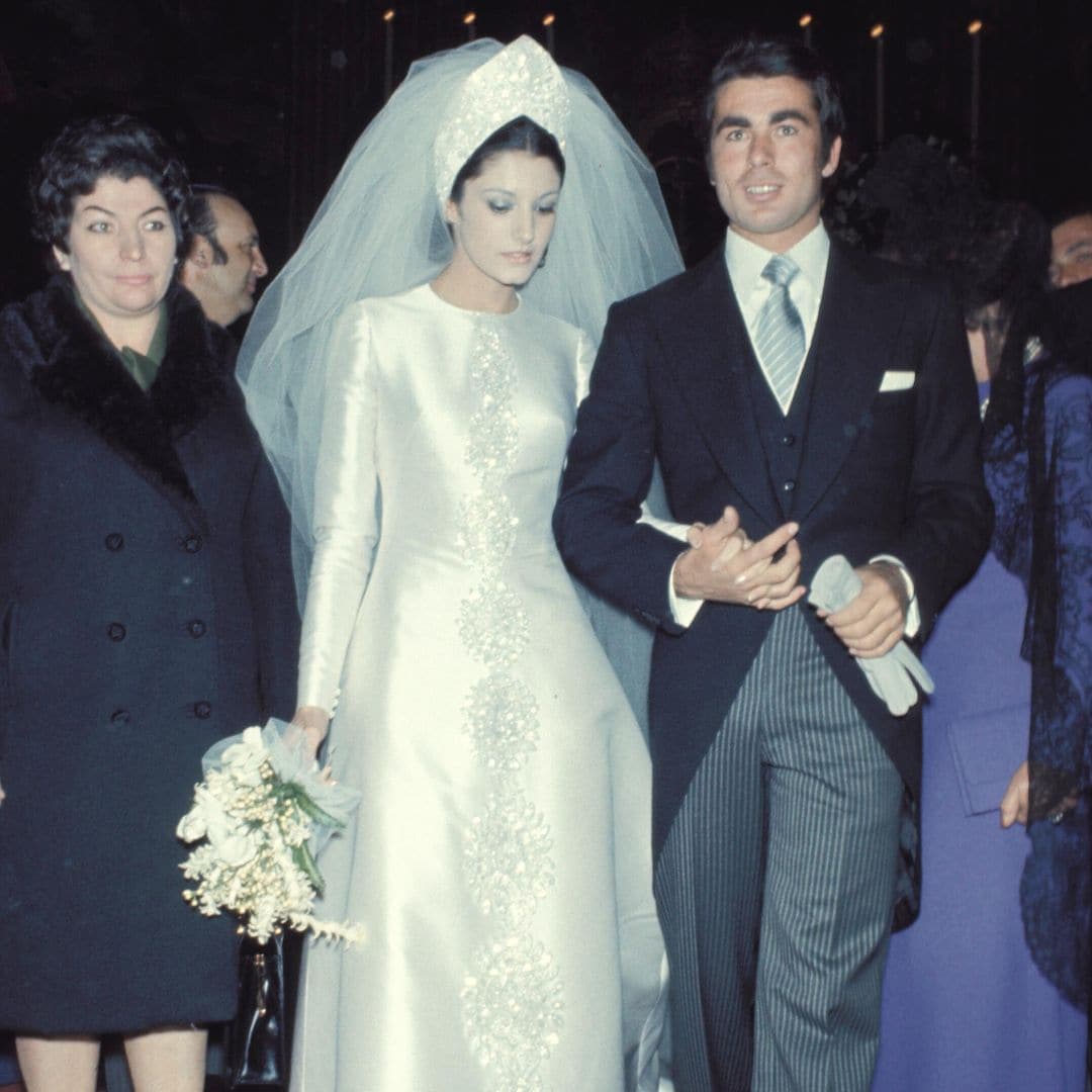 De Cayetana de Alba a Carmen Ordoñez: los vestidos de novia de las grandes bodas del siglo XX en España