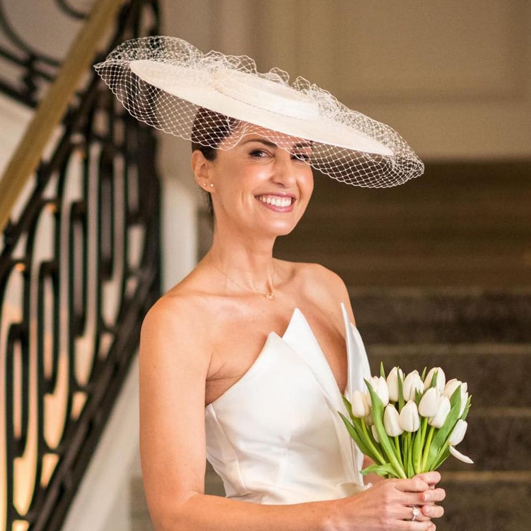 Mónica de Tomás, la novia más ‘chic’ en su boda civil con Laurent de Greef