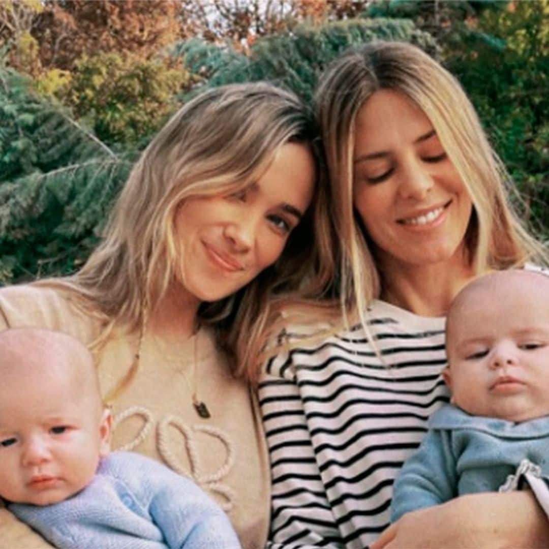 Martín, el hijo de María Pombo, hace un nuevo amiguito ¡taconeando con él!