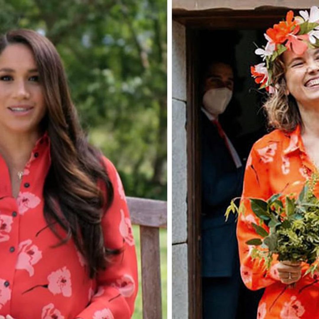 El original vestido de novia de Alejandra Salinas y su conexión con Meghan Markle