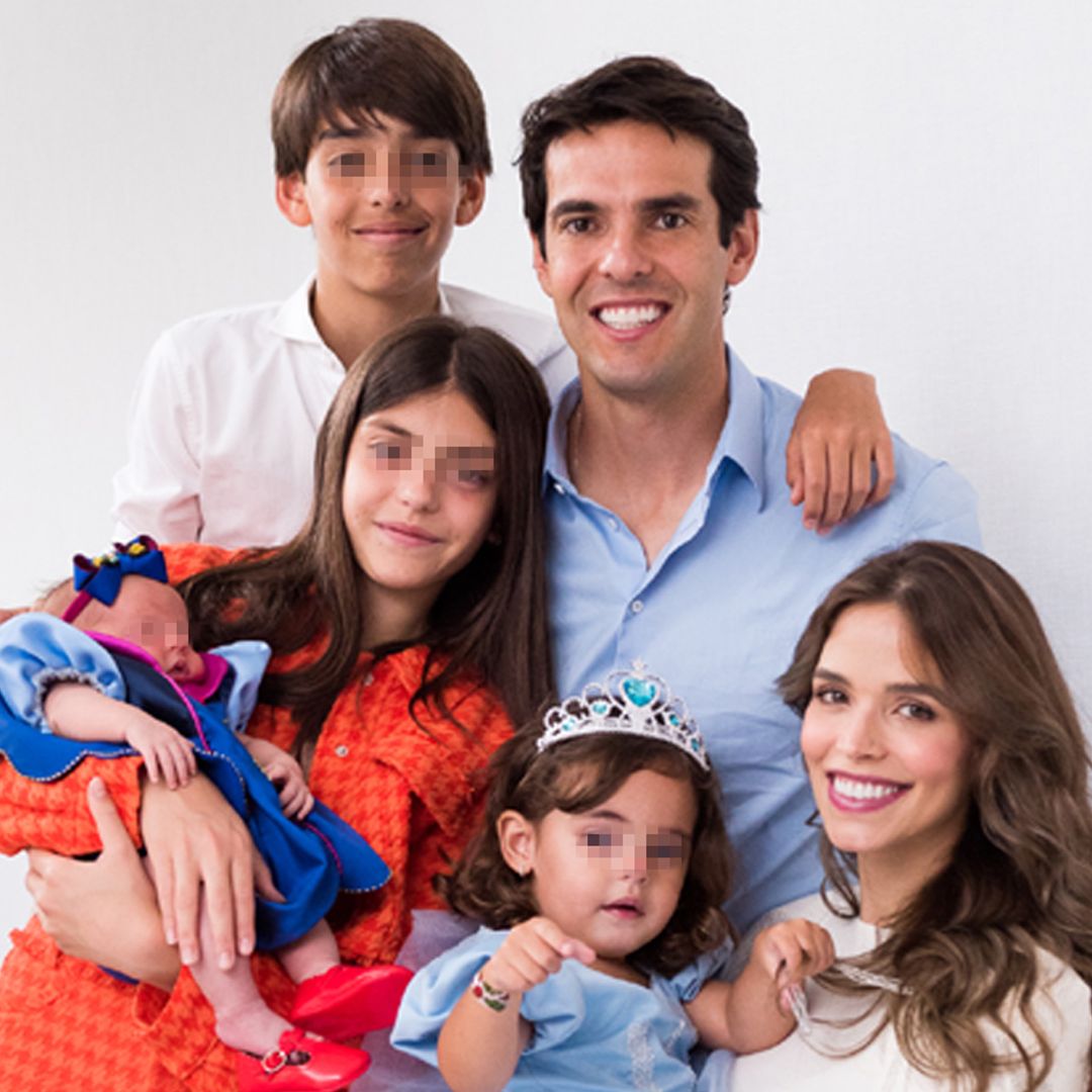 Kaká y Carolina Dias convierten su hogar en un impresionante cuento por el primer cumplemés de su bebé