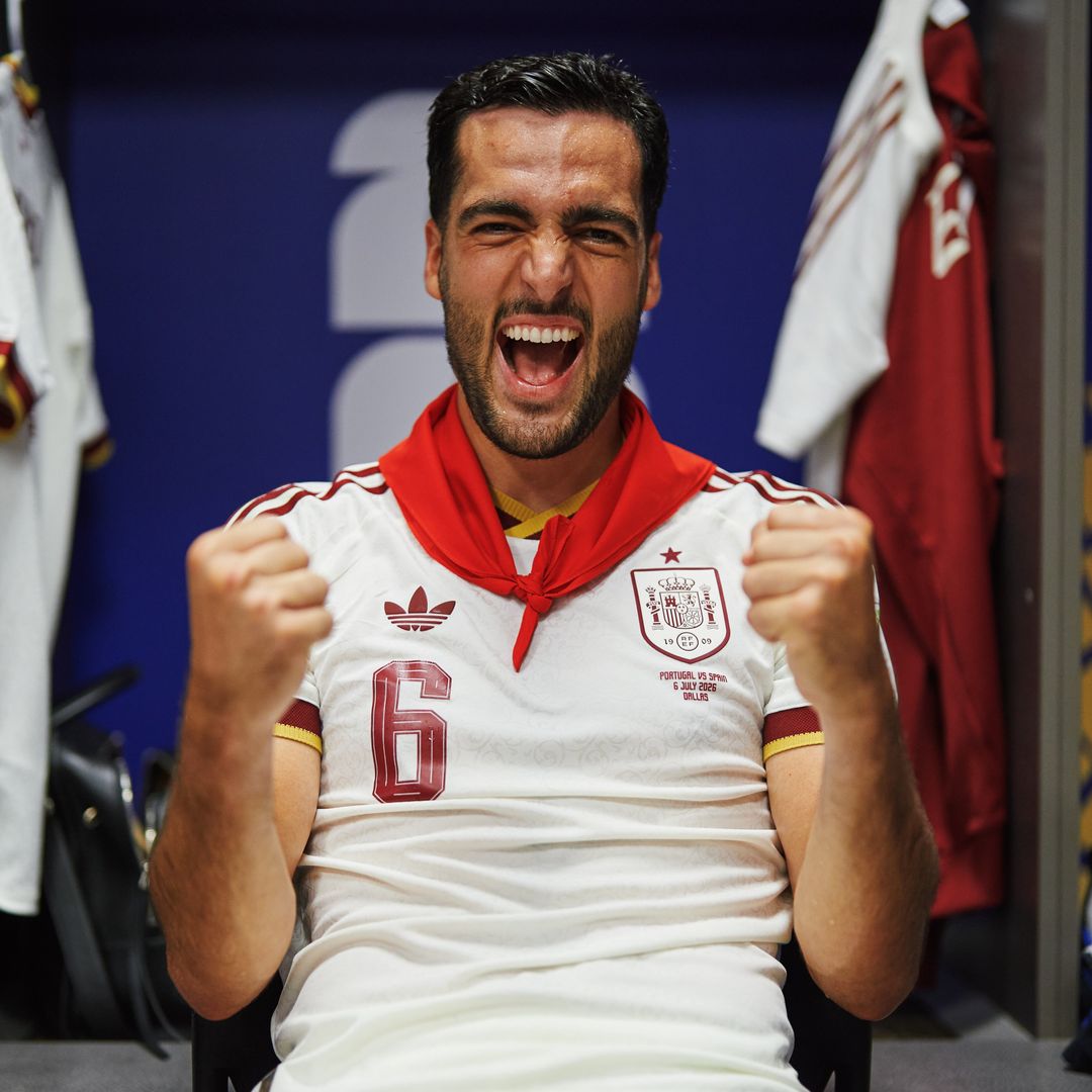 Mikel Merino, héroe de España en el Mundial y padre emocionado: "Me he perdido los dos primeros meses de mi hijo"