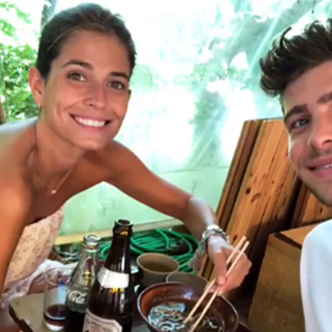 La divertida (y calurosa) luna de miel de Coral Simanovich y Sergi Roberto en Japón