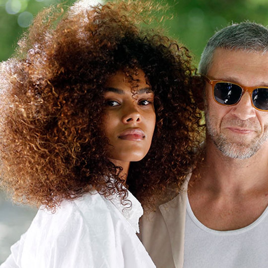 Tina Kunakey y Vincent Cassel, ex de Monica Bellucci, dan la bienvenida a su primera hija