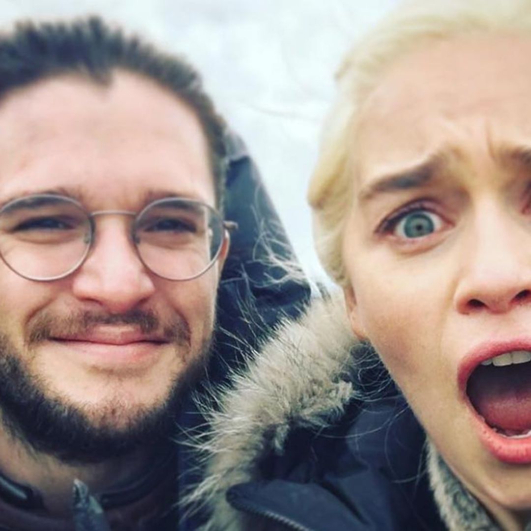 El reencuentro de Emilia Clarke con sus dos amores de 'Juego de Tronos'