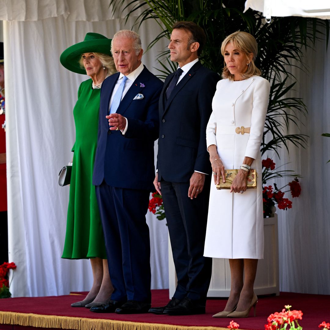 Carlos III y Camilla reciben a los Macron con un despliegue de pompa no visto en años