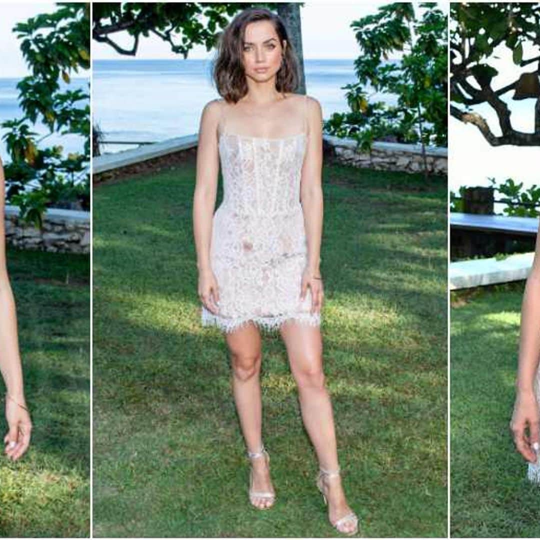 Vestidos de encaje para ser una 'Chica Bond' como Ana de Armas