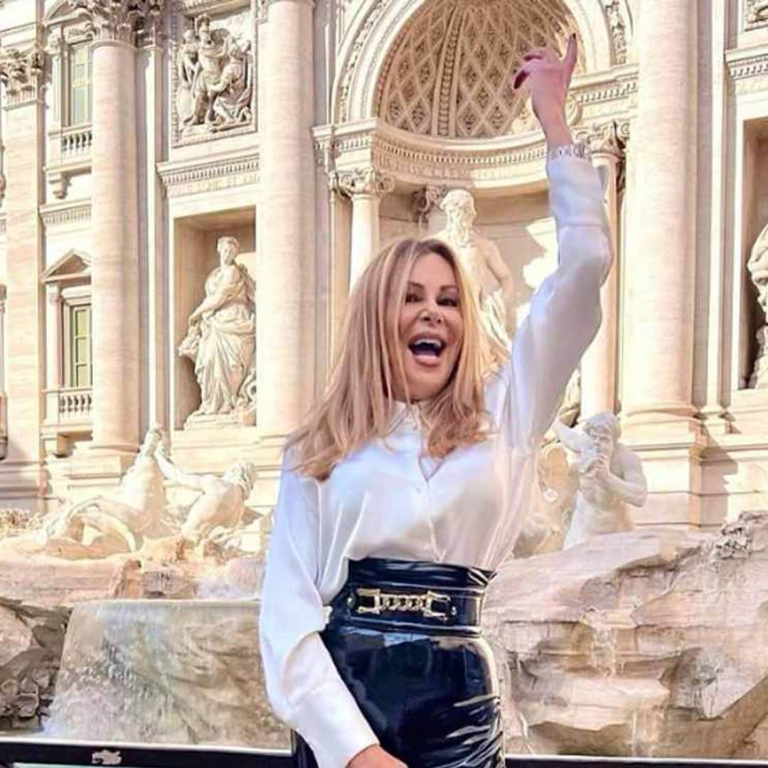 Ana Obregón repite vacaciones prenavideñas en Roma: ¿cogiendo fuerzas para las Campanadas?