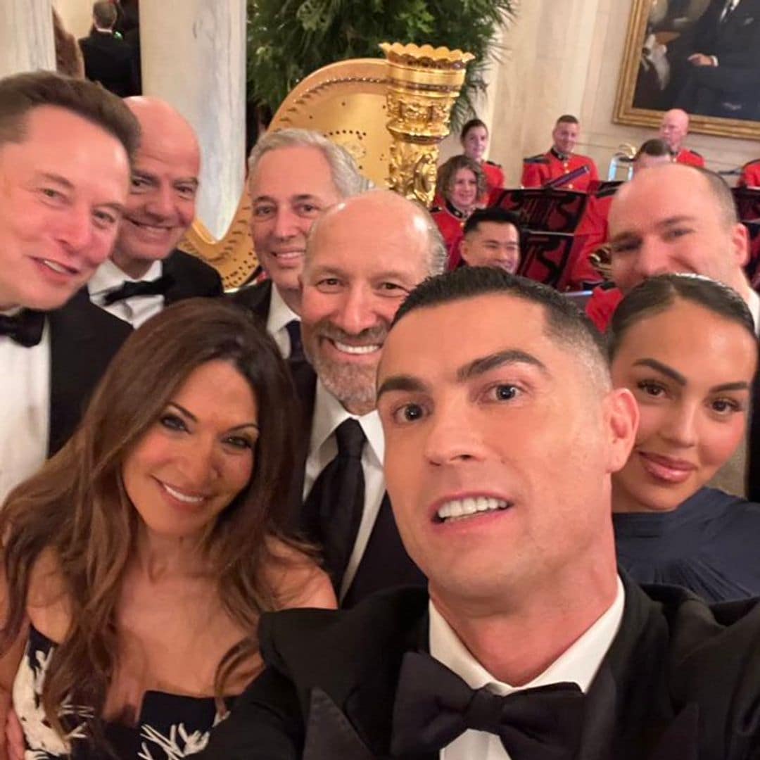 Un selfie, un fan y una sorpresa: la sorprendente cena de gala de Cristiano Ronaldo y Georgina en la Casa Blanca con los Trump